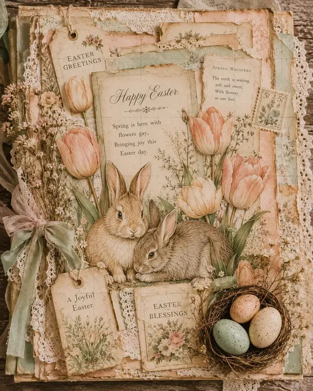 Easter Junk Journals