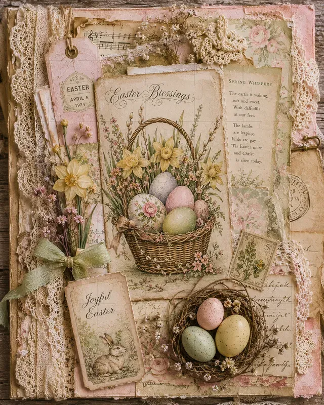 Easter Junk Journals