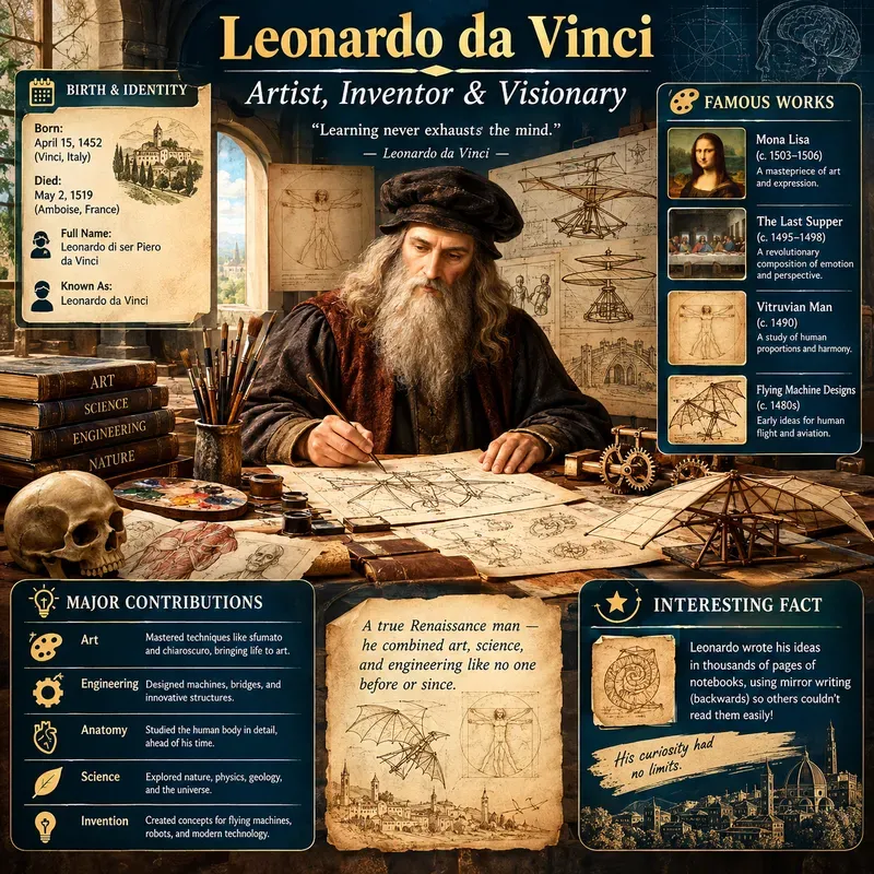 Historical Genius Infographics