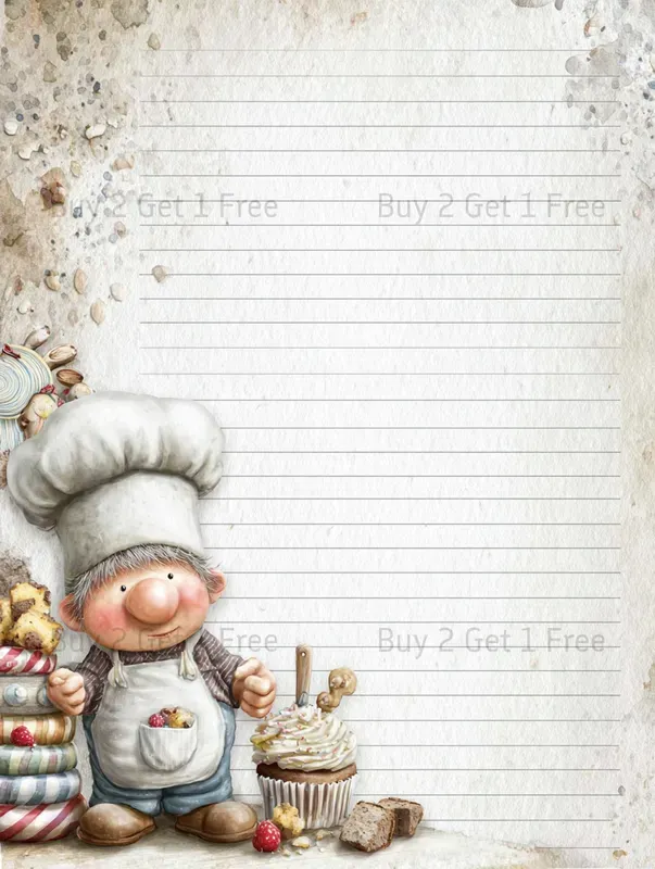 Gnome Mothers Day Plain Papers