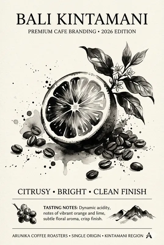 Artistic Coffee Flavor Profile Assets