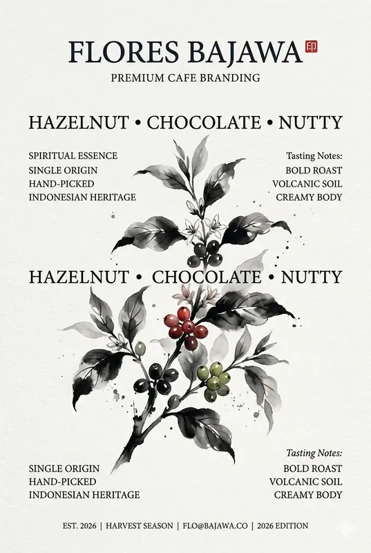 Artistic Coffee Flavor Profile Assets