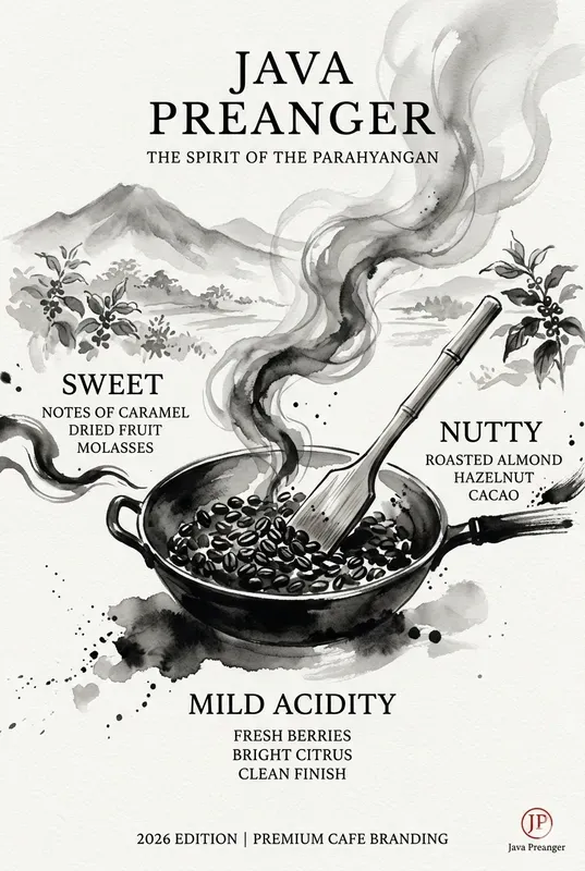 Artistic Coffee Flavor Profile Assets