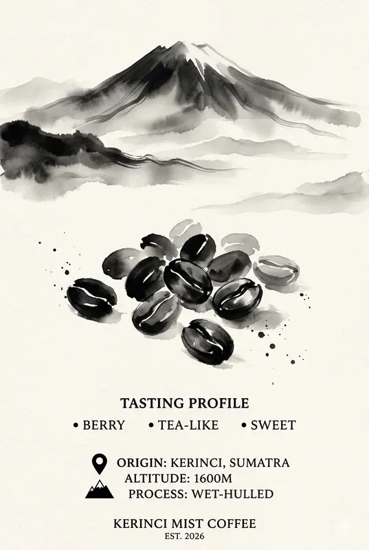 Artistic Coffee Flavor Profile Assets