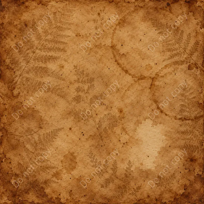 Tea Stained Antique Journal Papers