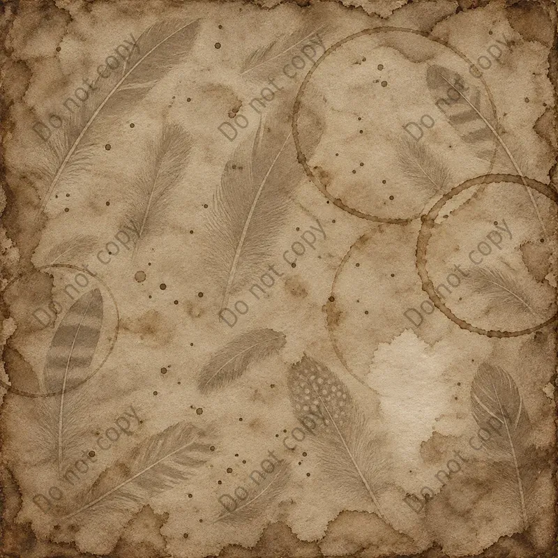 Tea Stained Antique Journal Papers
