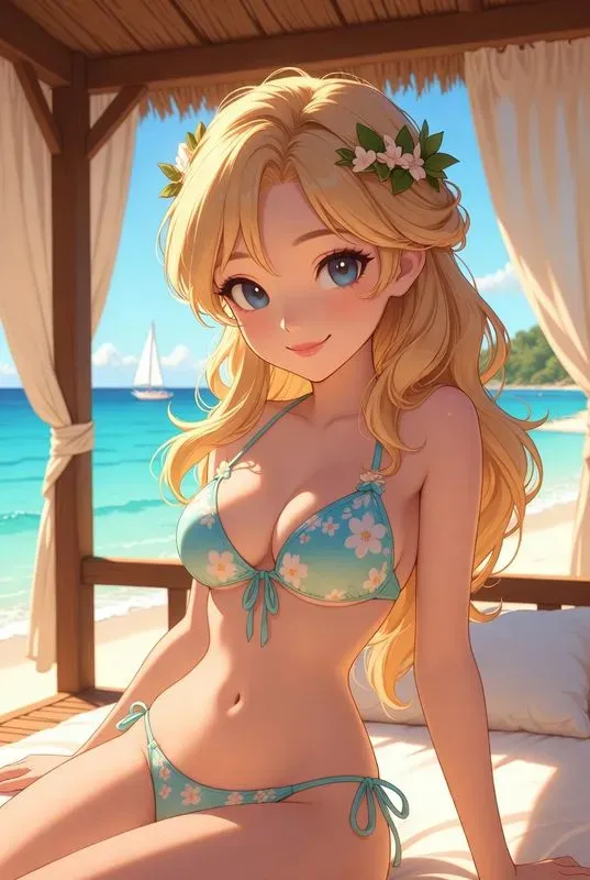 Dreamy Beach Princess Photos