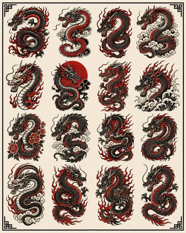 Tattoo Flash Sheet Generator