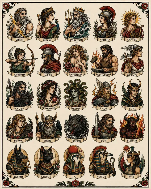 Tattoo Flash Sheet Generator