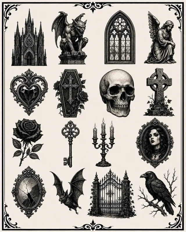 Tattoo Flash Sheet Generator