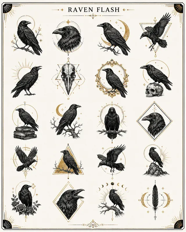 Tattoo Flash Sheet Generator