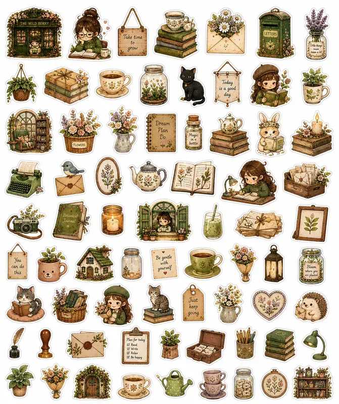 Whimsical Sticker Sheet Creators