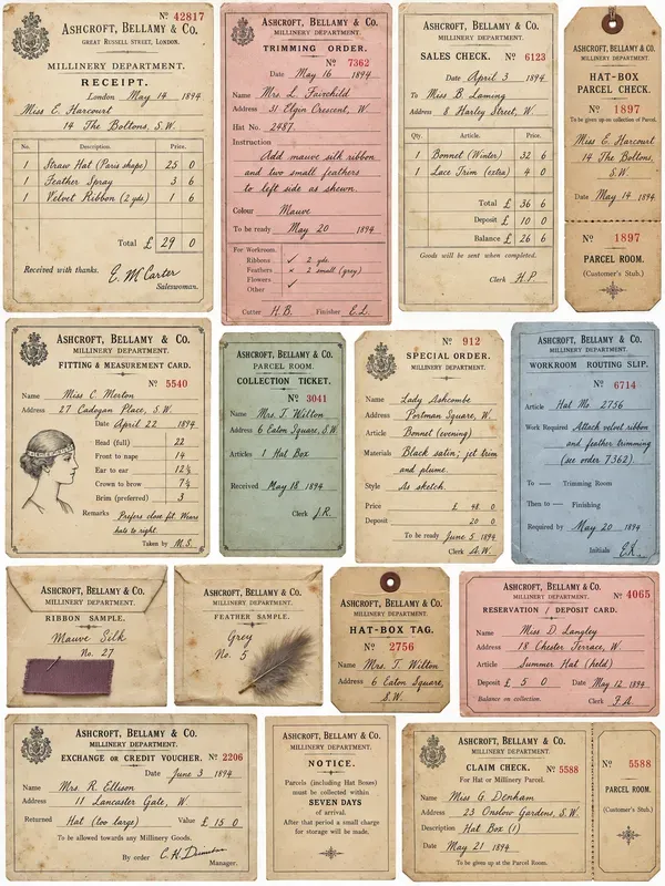 Vintage Department Store Ephemera