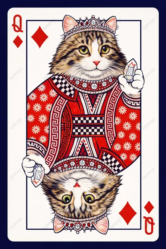 Custom Playing Card Poster Portraits