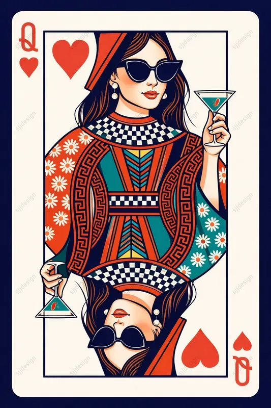 Custom Playing Card Poster Portraits