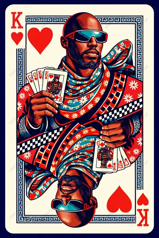 Custom Playing Card Poster Portraits