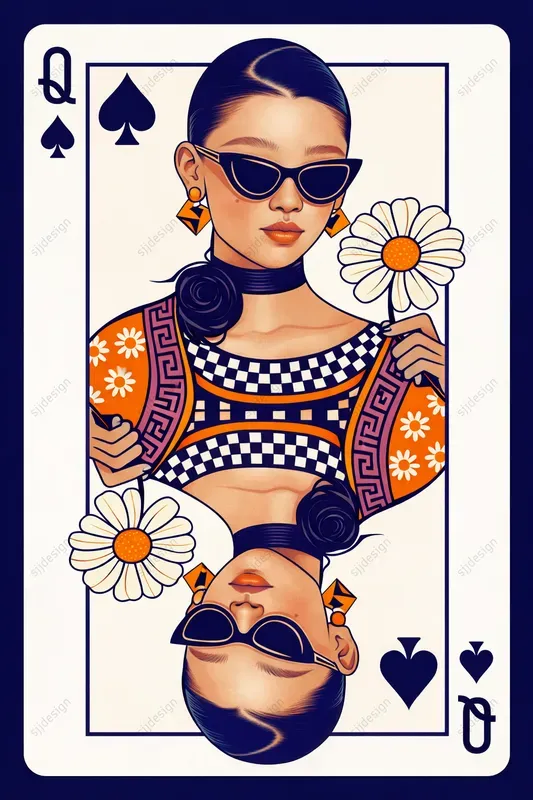 Custom Playing Card Poster Portraits