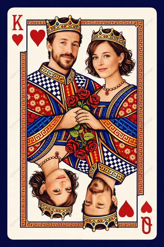 Custom Playing Card Poster Portraits