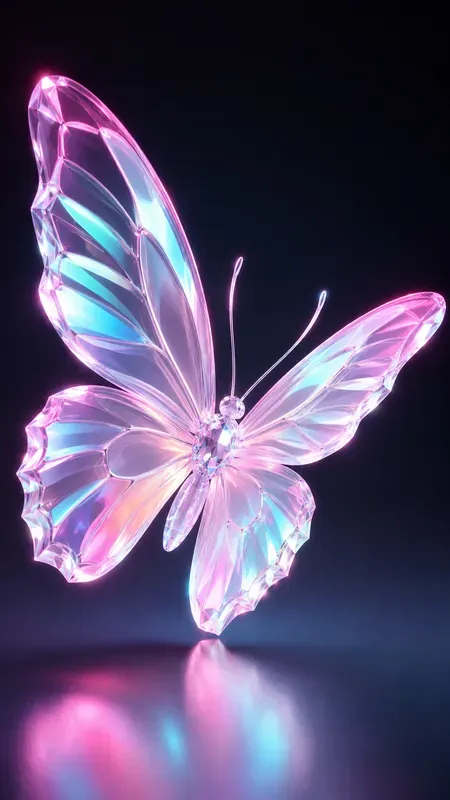 3D Translucent Futuristic Illustrations