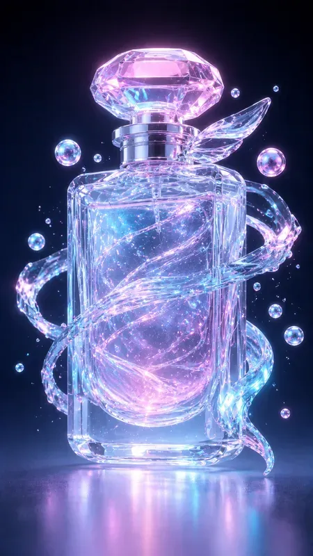 3D Translucent Futuristic Illustrations