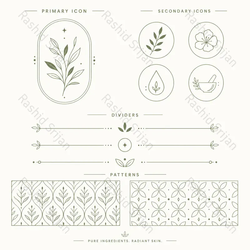 Luxury Brand Identity Kit Logo Assets