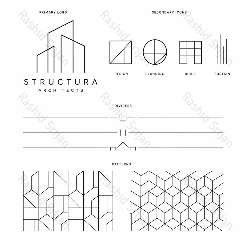 Luxury Brand Identity Kit Logo Assets