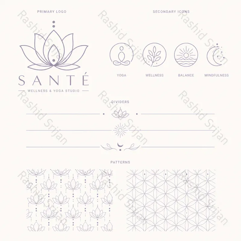 Luxury Brand Identity Kit Logo Assets