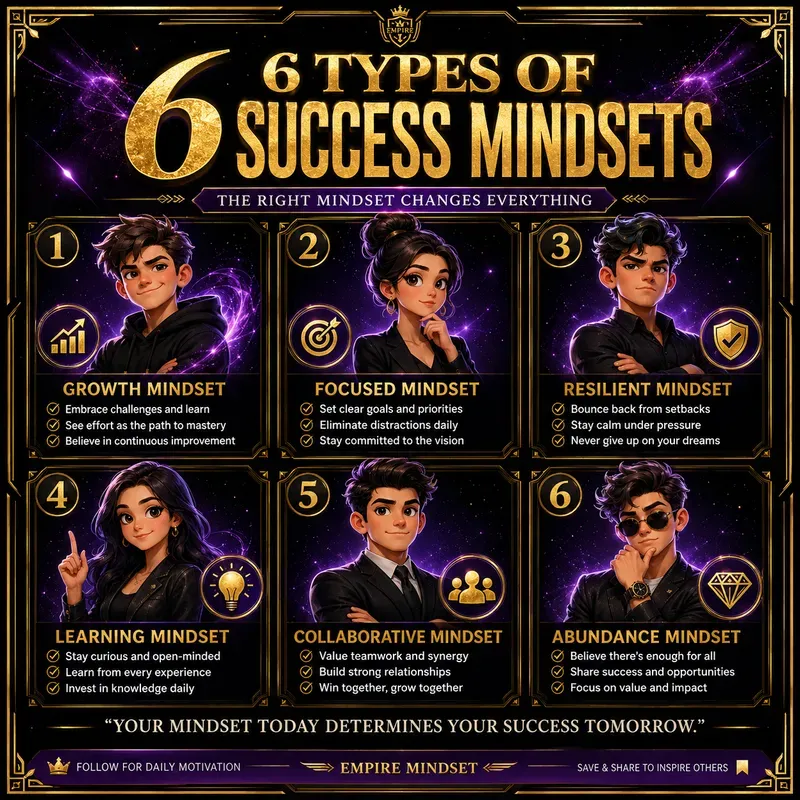 Luxury Character Types Infographic Packs