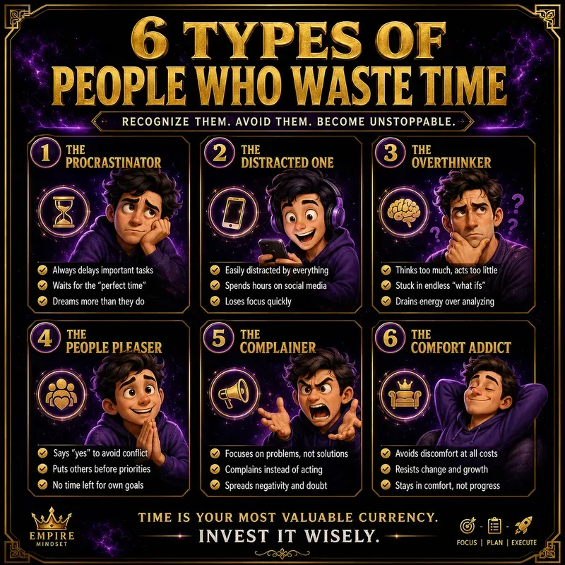 Luxury Character Types Infographic Packs