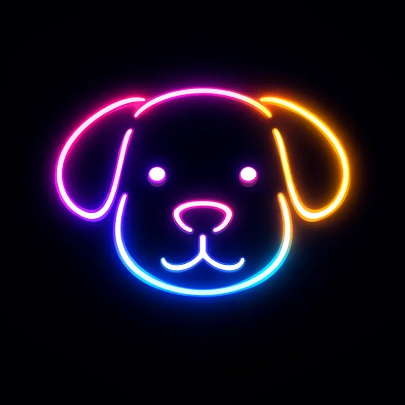 Vibrant 3D Neon Icon Generator