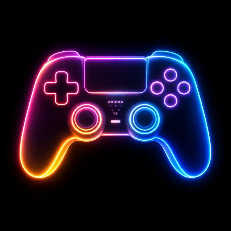 Vibrant 3D Neon Icon Generator