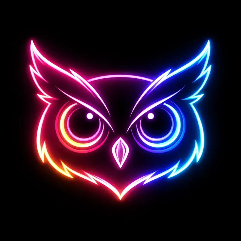 Vibrant 3D Neon Icon Generator