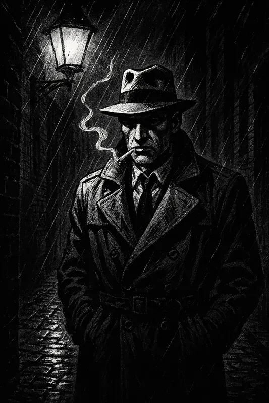 Noir Comic Inks 1940s Film Noir Aesthets