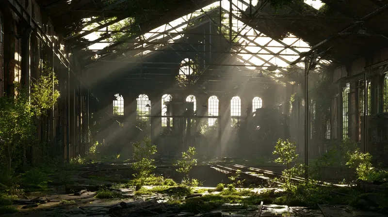 Abandoned Trains Art Generator