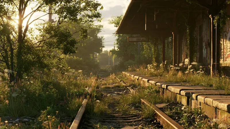 Abandoned Trains Art Generator