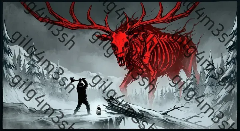 Looming Menace Storybook Art