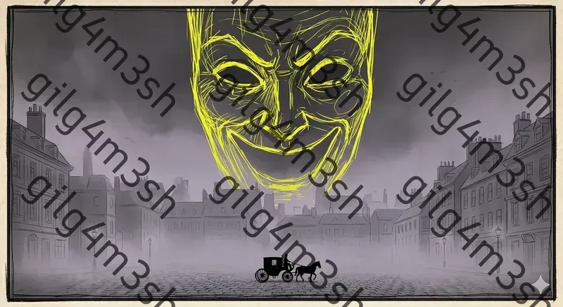 Looming Menace Storybook Art