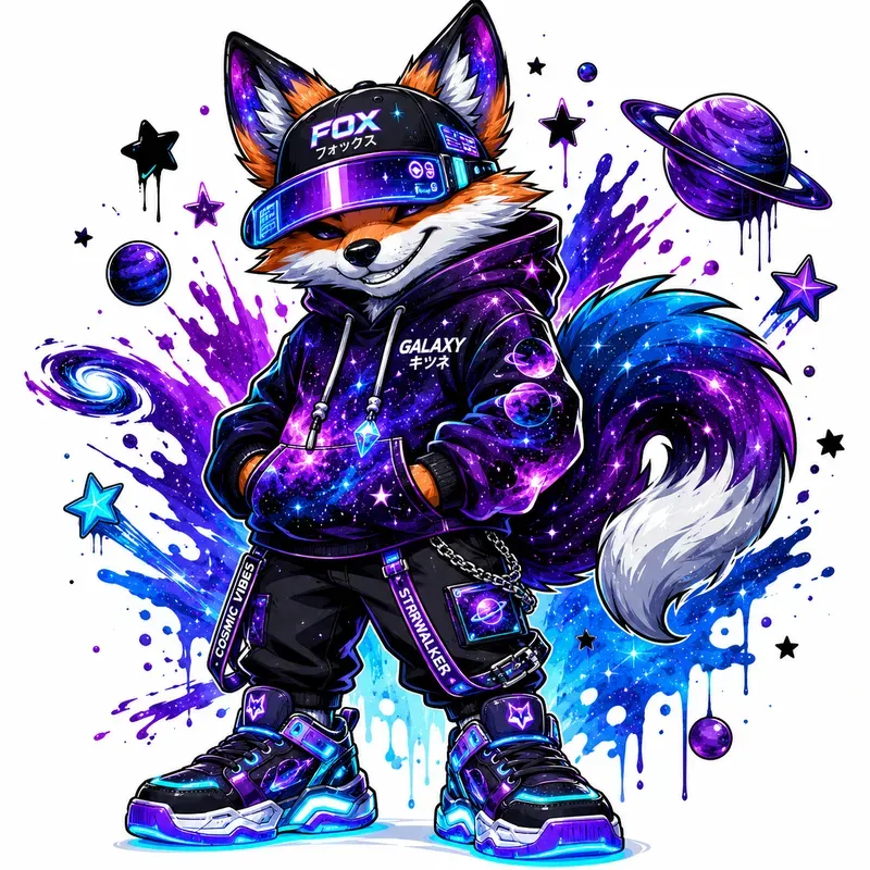 Street Pop Cartoon Tee Designs