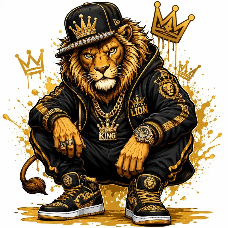 Street Pop Cartoon Tee Designs