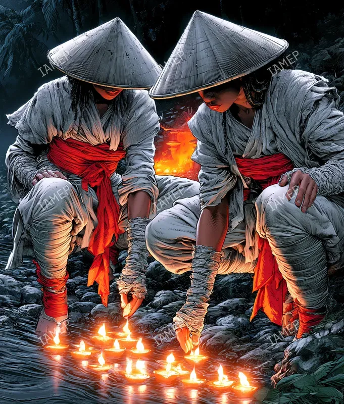 Mystical Ritual Illustrations