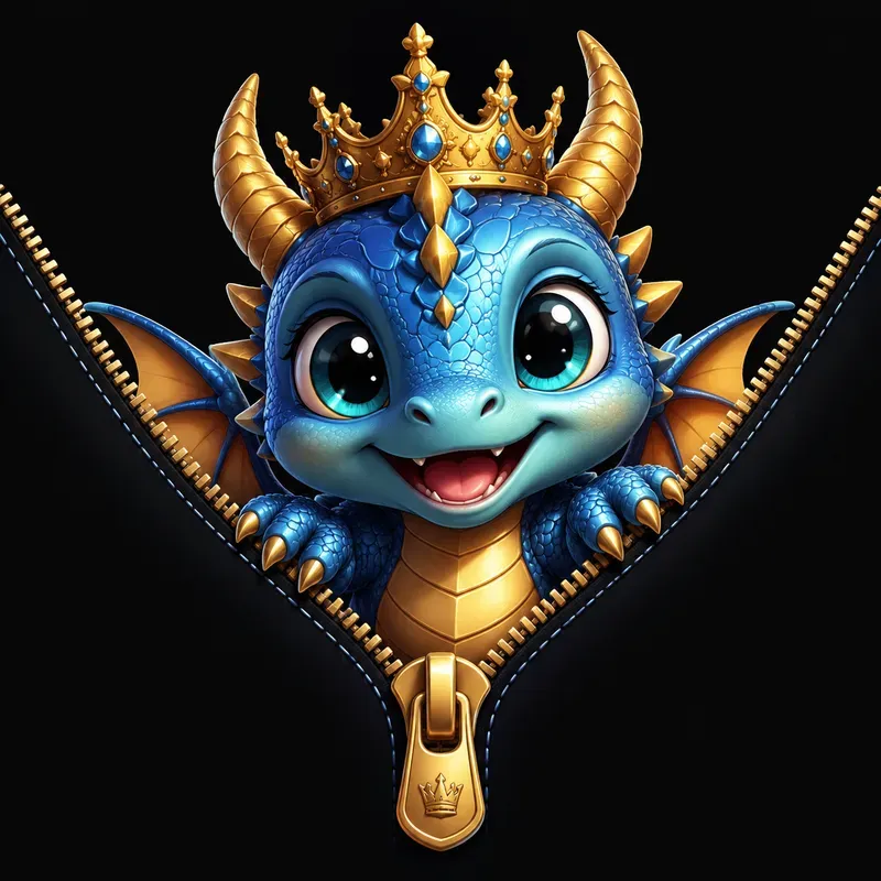 Cute Zipper Peek Character Generator