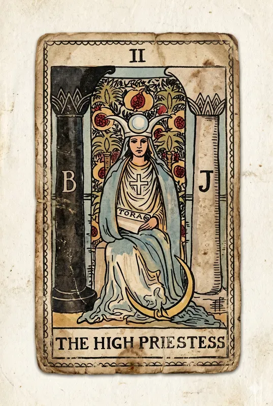 Antique Handdrawn Gypsy Tarot Cards