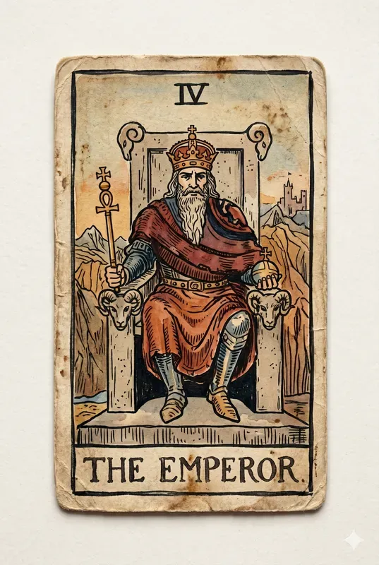 Antique Handdrawn Gypsy Tarot Cards