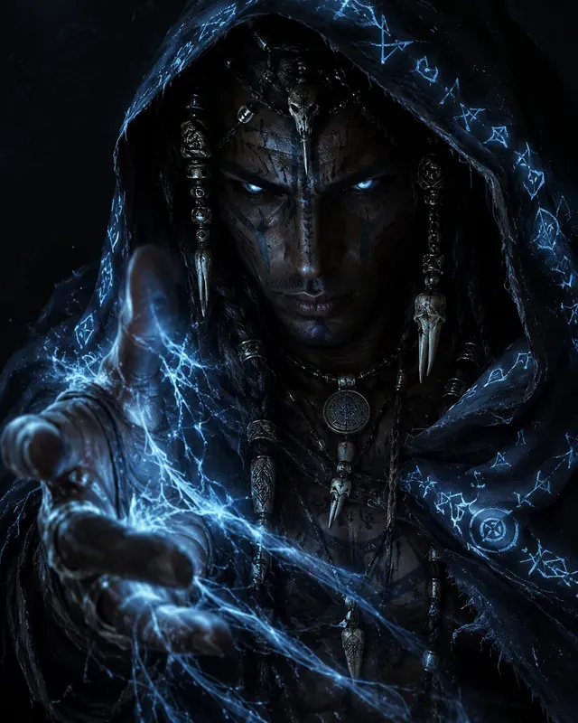 Frostbound Sorcerer Portraits