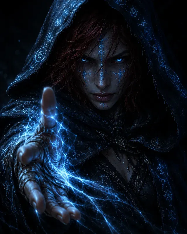 Frostbound Sorcerer Portraits