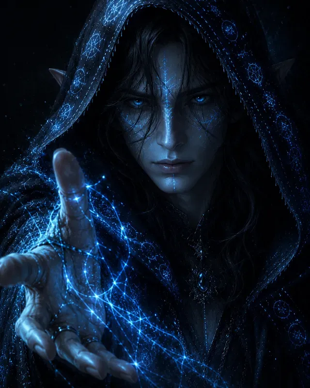 Frostbound Sorcerer Portraits