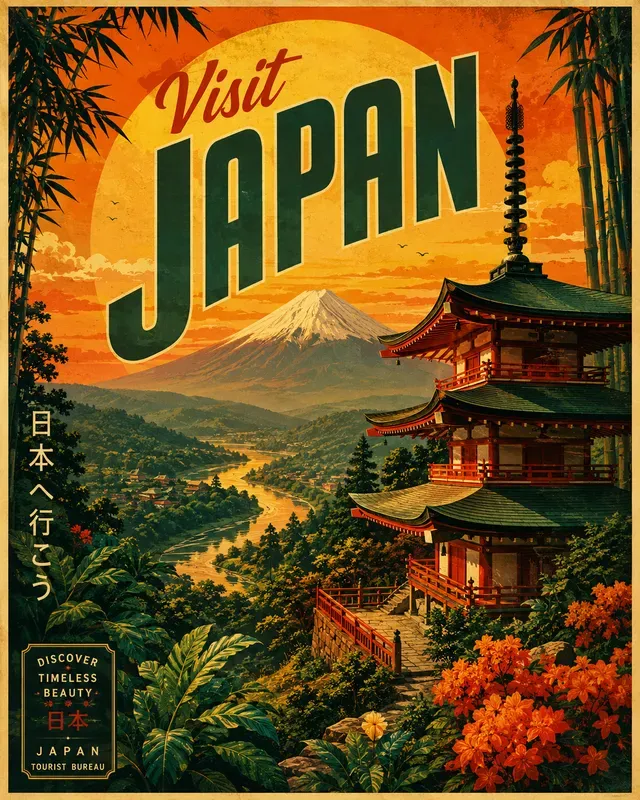 Vintage Travel Poster Makers