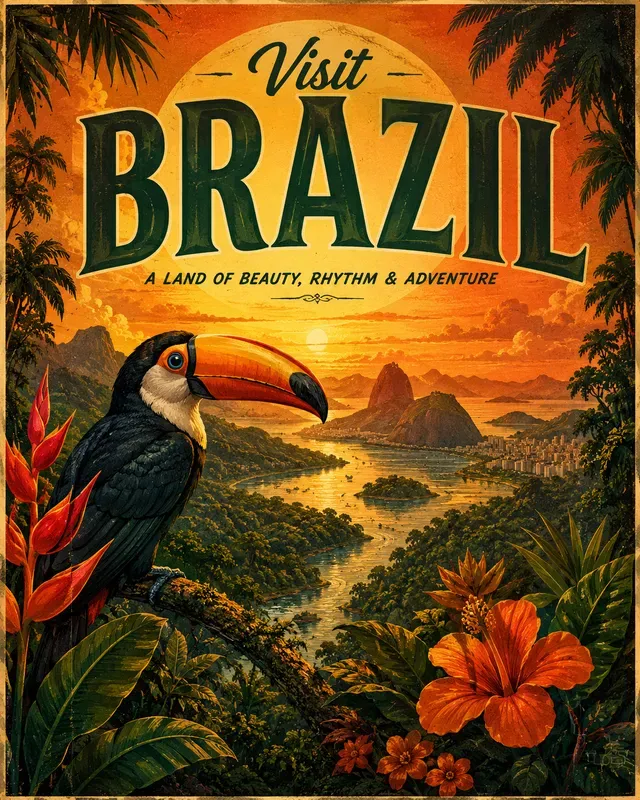 Vintage Travel Poster Makers