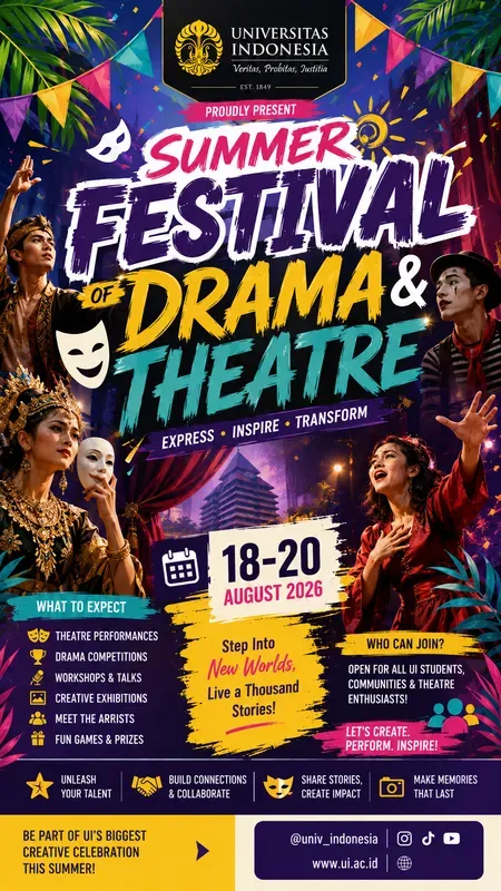 University Summer Festival Posters