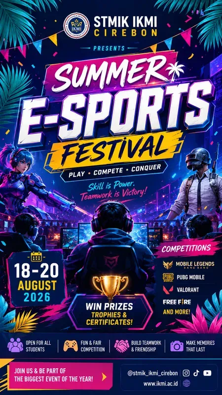 University Summer Festival Posters